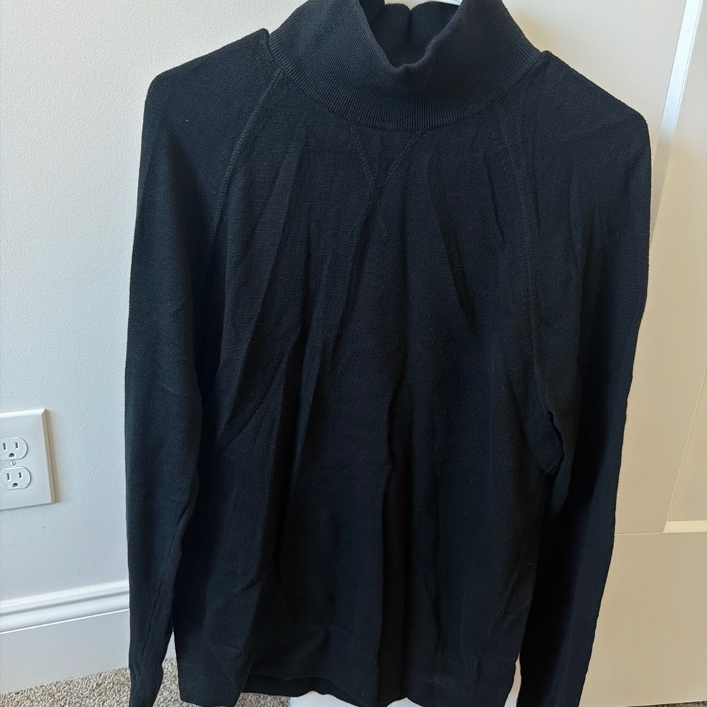 Men’s Banana Republic Classic Black Turtleneck Sweater